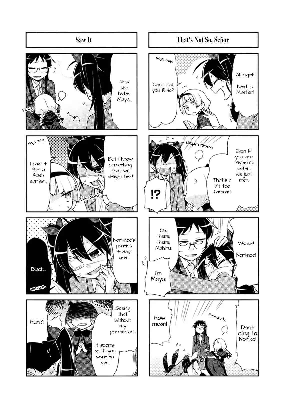 Majo to Houki to Kurobuchi Megane Chapter 22 5